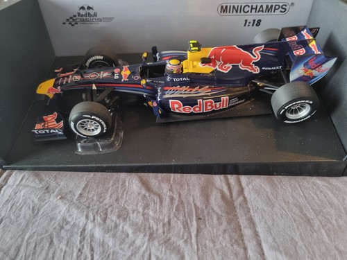 Minichamps signed mark webber - minichamps,