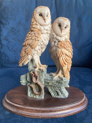Royal doulton pair barn owls - pair,