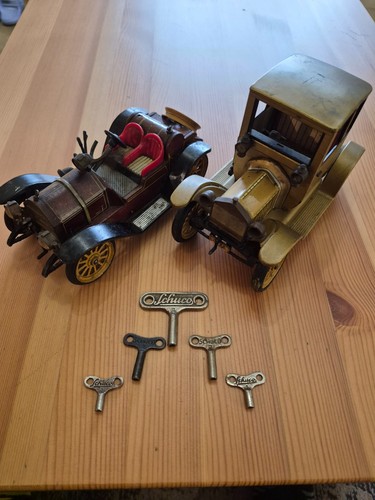 Schuco vintage cars - cars,, lot