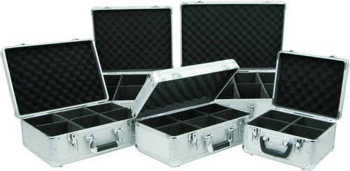 Aluminium flight storage - cd,