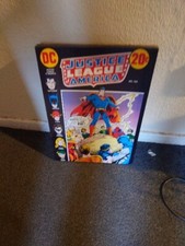 Rare DC Justice League Of America superheroes Canvas not comic Book