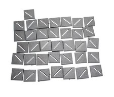 Black Plastic Slotta, Slotted