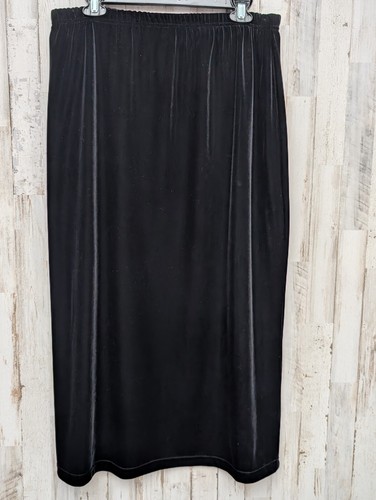 Vtg velvet maxi skirt - velvet,