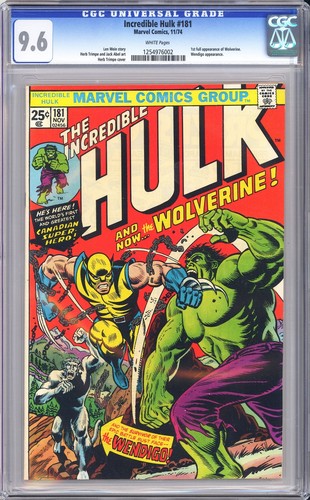 Incredible hulk 181 cgc - incredible, #181