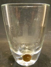 Vintage Stockholm Engraved Sea