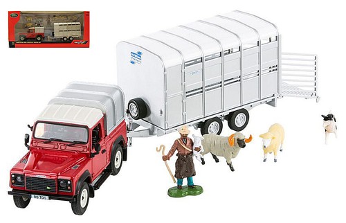Britains land rover farmer set - britains,