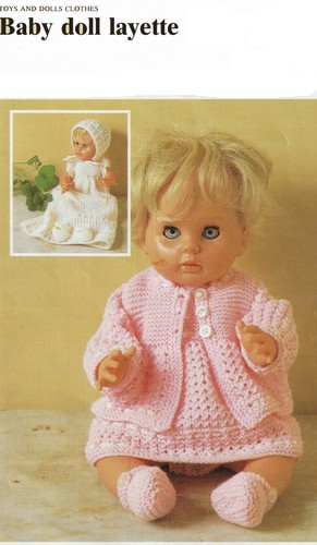 106 baby dolls 4ply layette - #106,