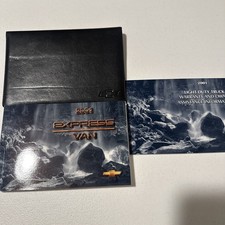 2001 Chevrolet Chevy Express / Van Owners Manual