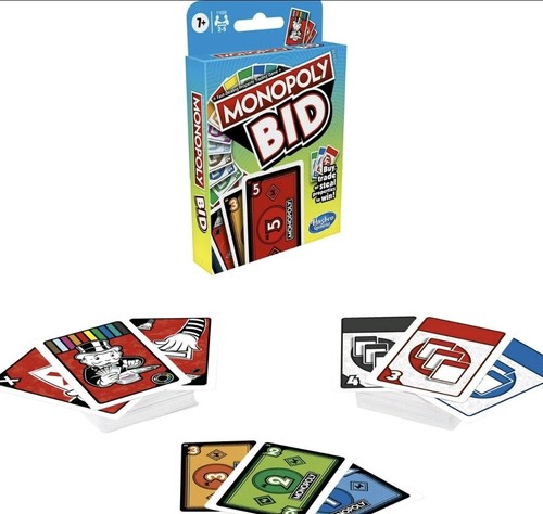 Monopoly bid card - monopoly,