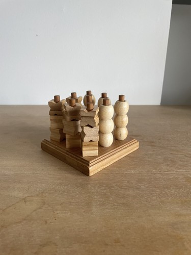 Wooden naughts crosses - wooden, &