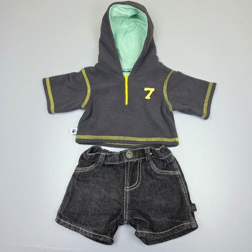 Bear factory grey hooded - grey,