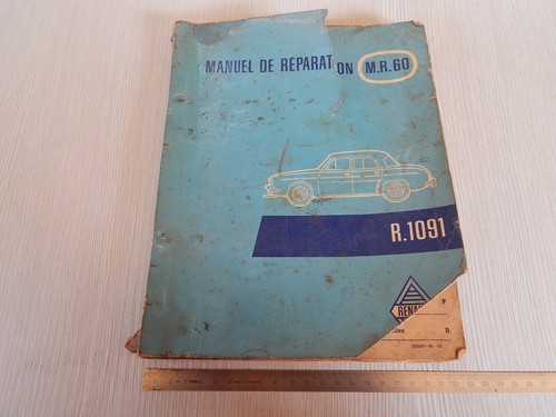 Genuine repair manual - repair, 61