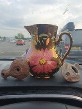Wade Lustre Jug And Two Quirky Objects