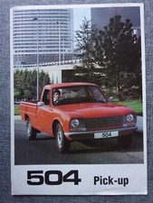 PEUGEOT 504 PICK UP orig 1980