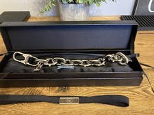 Prada  Triangolo bracelet- silver chain bracelet