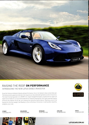 Lotus exige roadster - exige,