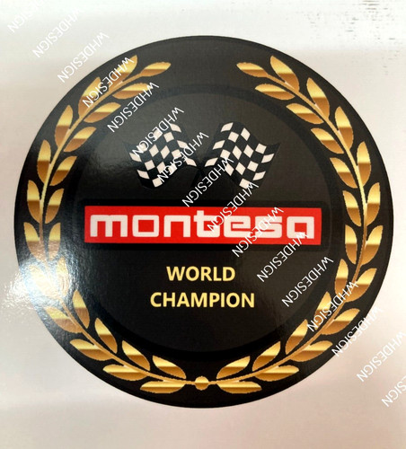 Montesa world champion badge - world,