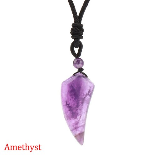 1pc natural crystal wolf tooth - wolf,