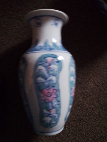 Vintage style blue and white - blue,