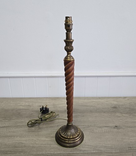 Vintage barley twist - barley, wooden