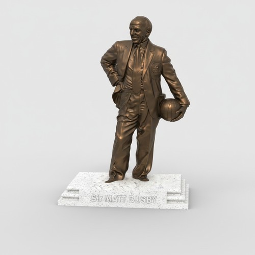 Matt busby statue old - busby, –