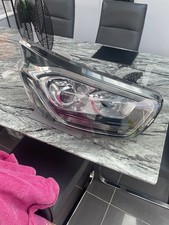 Headlight Ford Transit Custom Facelift 2018-2024 Xenon, right side, driver side