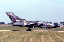 Original aircraft slide - Tornado GR.1 - ZA329 / B-52 RAF TTTE, 1982
