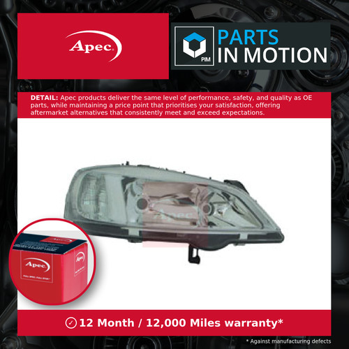 Headlight headlamp fits opel - headlight,