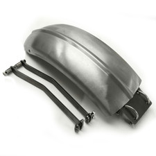 Universal Bobber/ Custom Mudguard 180mm With Brackets Plain Metal