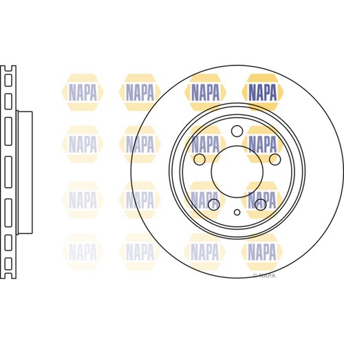 Brake discs vented - 2x, saab