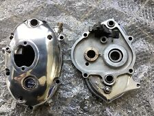 BSA A10/A7 SUPER POLISHED GEARBOX OUTER & INNER COVERS - GOLDFLASH ETC