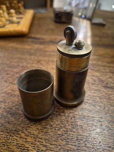 Solid brass 4inch tall cigar - solid,