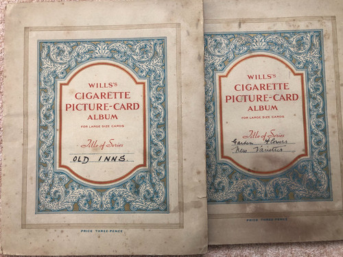 Wills cigarette card albums - ,