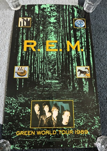 Rare rem tour poster - tour,