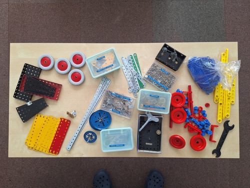 Vintage meccano job lot - vintage,