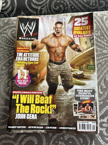 Wwe magazine official january - wwe,