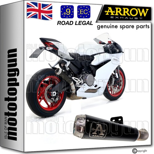 Arrow exhaust pro - exhaust, black