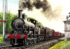 The Irish Mail Train On Route