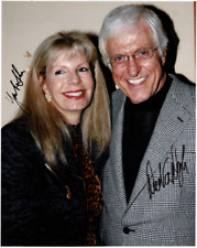 Dick van Dyke & Yasmin Aga Khan signed autographed 8x10 photo! AMCo COA! 18313