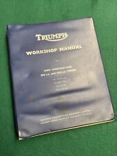Triumph 350 500 Unit 3TA 5TA T90 T100 Workshop Manual Ring Binder Book Guide