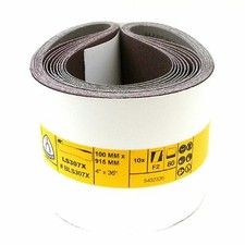 Sanding Belts KLINGSPOR 100 x 915mm 4'' x 36'' Belt Sanders  Made in Germany