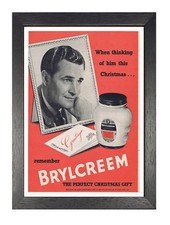 Brylcreem Photo Classic Vintage Retro Print Picture Barber Advert Poster Photo