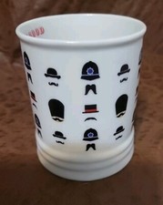 FRINGE Mug.  English British Hats & Mustaches, Jolly Good.   C 11