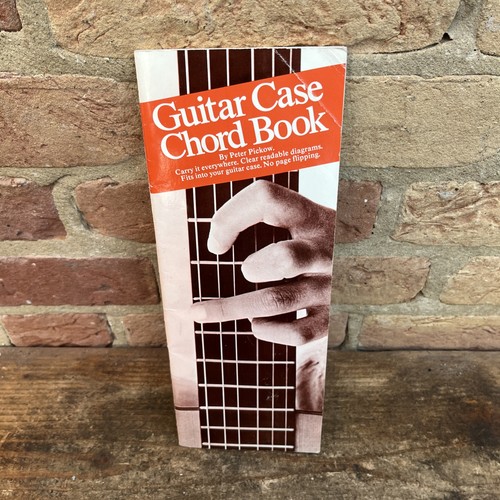 Guitar case chord book - case,