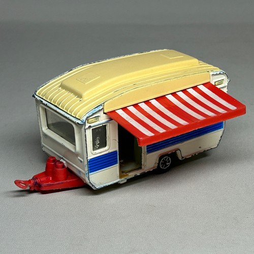 Vintage corgi touring caravan - corgi,