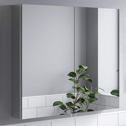 Bathroom double door mirror - bathroom,