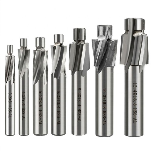 Pcs hss counterbore end mill - pcs,