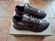 Mens Prada trainers black size