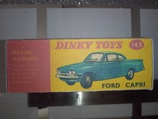 Dinky No143  Ford Capri - Replica / Copy Box