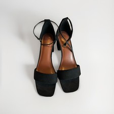 Next Forever Comfort Ladies Black Sandals Size 6  (39)